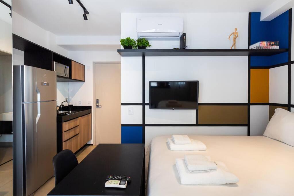 Bhomy Vila Mariana Novo E Bem Localizado H606B Appartamento San Paolo Esterno foto